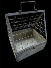 Metal Decorative Gabled Prism Cage Top Planter Indoor/Outdoor House Shape picture