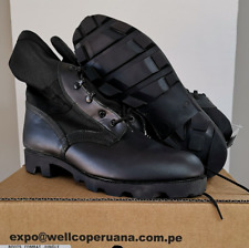Boots 11  Med Men's Wellco Peruana Black Jungle Spike Protective Safety  Genuine picture