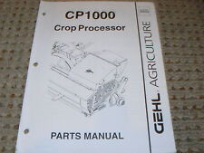 Gehl Years CP-1000 Crop Processor Dealer's Parts Manual picture
