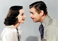 Clark Gable & Hedy Lamar in Boom Town RARE COLOR Photo 368 picture