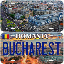 Bucharest Romania Aluminum Novelty Car License Plate picture
