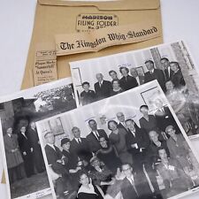 Lot of 3 1958 Press Photo Queen's University Sumnmerhill Dedication w/article picture