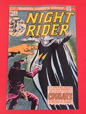 Night Rider #3 1975 Marvel Comics Dick Ayers Cover Cougar Circus of Fear picture