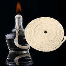 10' Round Cotton Wick 2-8mm Burner For Kerosene Oil Alcohol Lamp Garden Torch picture