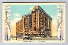 Joplin MO-Missouri, Hotel Connor, Advertisement, Antique, Vintage Postcard picture