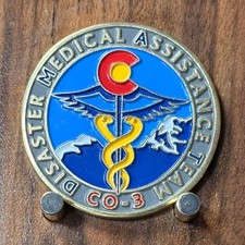 Disaster Medical Assistance Team CO-3 Challenge Coin  M#31 picture