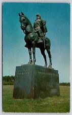 Statue Stonewall Jackson Manassas National Battlefield Park Virginia Postcard picture