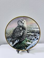 Noble Owls of America by HAMILTON COLLECTION set of two  picture