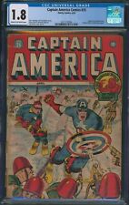 Captain America Comics #25 CGC 1.8 Timely Comics 1943 picture