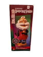 Big Head Dancing Santa Claus Gemmy Industries 2001    Brand New In Box picture