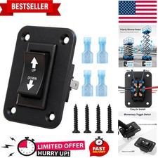 UP Down Momentary Reverse Polarity Switch 12V 30A DPDT Polarity Reversing Switch picture