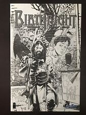 Birthright #1 NYCC Sketch Variant 2014 Image Comic Book picture