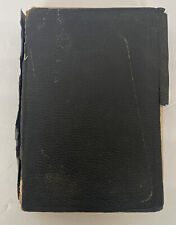 The Oxford Self Pronouncing Bible SS Teachers Edition Black Leather Circa 1939 picture
