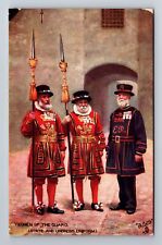 England, Yeomen of the Guard, State and Undress Uniform, Vintage Postcard picture