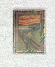 2021 PIECES OF THE PAST /500 Silver SP #232 EDVARD MUNCH - THE SCREAM picture