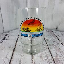 Vintage Lake of the Ozarks Jumbo Drinking Glass Sunset Boating Waterskiing picture
