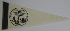 Vintage 1970 Dare County Cape Hatteras Lighthouse Centennial Inc. Pennant *H498 picture