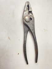 Vintage 6” Utica Tools 511-6 Combination Slip Joint Pliers  Good Condition picture