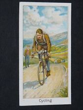 BOGUSLAVSKY CIGARETTES CARD TURF 1925 #45 CYCLING CYCLING 1908 GREEN 900 MILES picture