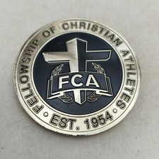 Fellowship of Christian Athletes Tom Landry Associates Challenge Coin picture