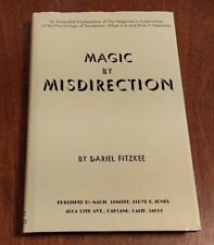 Magic by Misdirection: Psychology of Deception by Dariel Fitzkee: VTG Magic Book picture
