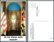 MARYLAND Postcard - Baltimore, Star Spangled Banner Manuscript H29 picture