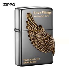 Zippo windproof kerosene lighter Wings of Love Gift for Boyfriend picture