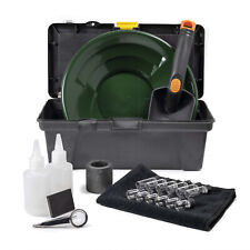 ASR Outdoor 21 Piece Deluxe Gold Panning Testing Kit with Crucible Vials Storage picture