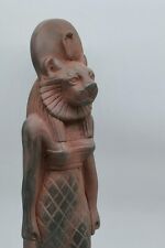 UNIQUE ANCIENT EGYPTIAN STATUE of Goddess Sekhmet War Hunting Healing picture