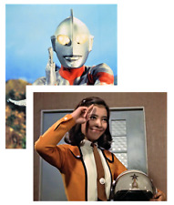 ULTRAMAN Science Patrol 2 Fridge Magnet Set Japan 1960's SCI FI TV Series Gift picture