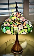 RARE Vintage Dale Tiffany Style Lamp Looney Tunes Stained Glass Warner Brothers picture