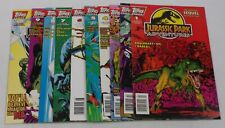 Jurassic Park Adventures #1-10 VF/NM complete series - movie sequel - Topps picture