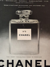 1955 Esquire Original Art Ad Advertisement CHANEL No 5 Perfumes picture