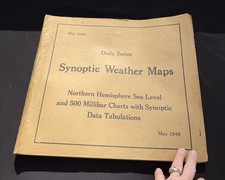 May 1949 Daily Synoptic Historical Weather Maps Northern Hemisphere Sea Level picture
