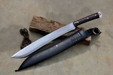 Custom Handcrafted High Carbon Steel Full Tang Survival Machete Sword W/ Sheath picture