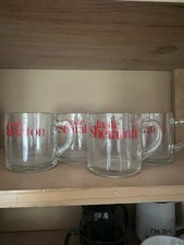 Vintage Sheraton Hotel Mugs Set of 4 Taste Sheraton Used Great Condition picture