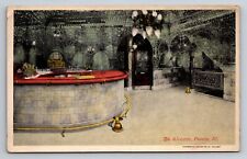 The Alcazar Buffet And Chop House Peoria Illinois Vintage Unposted Postcard picture