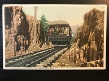 Vintage Postcard 1915 Rock Cut, Mt. Tom Railway, Holyoke, Massachusetts (MA) picture