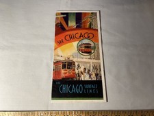 Vintage 1934 See Chicago Surface Lines Century Of Progress Exposition Brochure picture