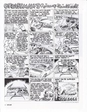 RARE 1987 Radio GREASEMAN Art-12 Panel Cartoon/ Adult Oral Sex Joke picture