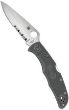 Spyderco Endura 4 FRN Foliage Green C10PSFG Folding Partially Serrated Knife picture