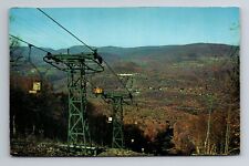 Fleischmanns NY-New York, Chairlifts, Bellcayre Mountain, Vintage Postcard picture