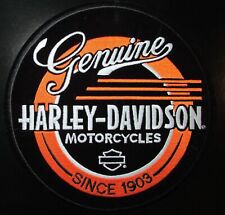 HARLEY DAVIDSON GENUINE OVAL PATCH 4 INCH PATCH. picture