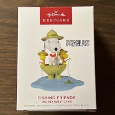 Hallmark 2022 Ornament - Fishing Friends - The Peanuts Gang picture