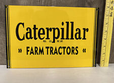 Caterpillar Farm Tractors Metal Sign IH International Engine Agriculture Gas Oil picture