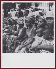1973 Original Press Photo Africa Mothers Women Children Population Demographics picture