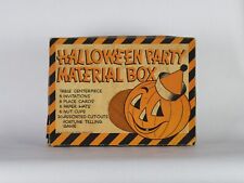 Vintage Halloween Whitman Party Material Box & Contents picture