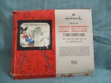 Vtg. HALLMARK ADULT WESTERN 7 DAY CHEER GREETING CARDS -in original box picture