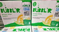 Bubbl'r Sparkling Antioxidant Water | Lemon Lime Twist'r | 12oz/12pk(2-6pk) NEW  picture