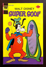WALT DISNEY SUPER GOOF #36 Hi-Grade Phantom Blot Appearance Whitman 1975 picture
